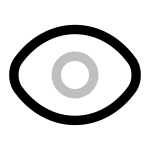 Eye Open SVG Icon